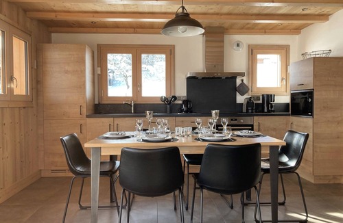Combloux Ski Chalet | Chalet Neuf vue Panoramique sur le Mont-blanc
