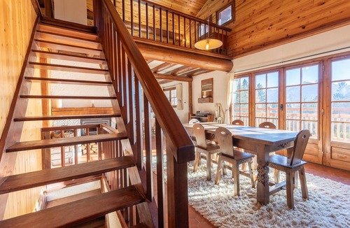 Chantemerle Ski Chalet | Chalet 'South-facing with Views' with Mountain View, Shared Terrace and Wi-Fi