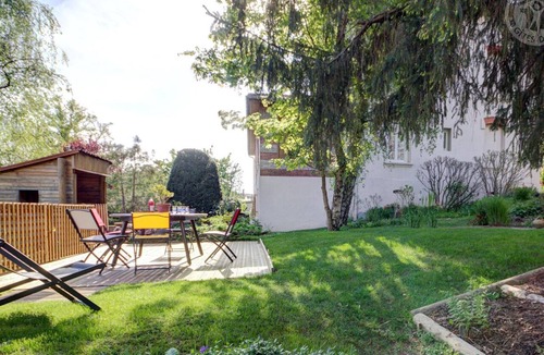 Andrezieux-Boutheon Apartment | Charming apartment with garden - 2 guests