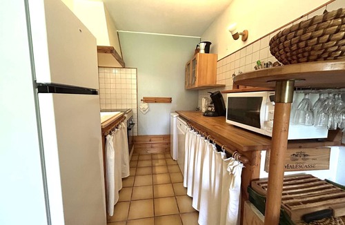 Le Serre Barbin Apartment | Charming 2-room apt with garden and parking near Serre Chevalier