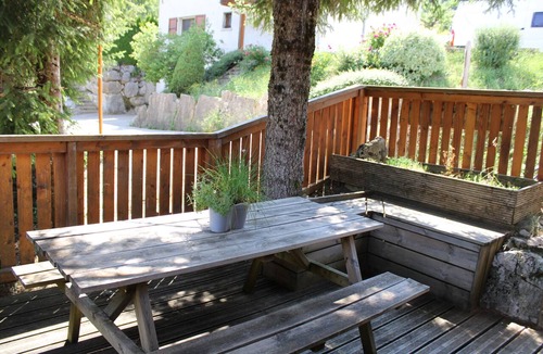 Meaudre Apartment | Cozy Retreat: The Charm of a Sheepfold and a Private Terrace