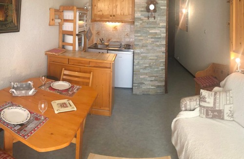 Saint-Gervais-les-Bains Apartment | Cozy studio for 3 pers. with terrace and Mont-Blanc view in Saint-Gervais