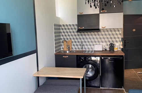 Aix-les-Bains City Center Apartment | Furnished studio fully equipped downtown Aix les Bains cures thermales apt 202!