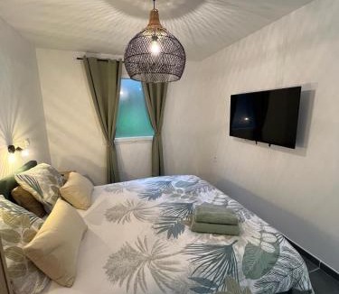 Neuville-sur-Ain Apartment | Gîte indépendant confort et cosy l Ainstant à 2 pas de la rivière