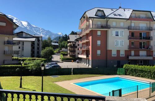 Saint-Gervais-les-Bains Apartment | Grand Panorama T2 avec piscine aux pieds des télécabines