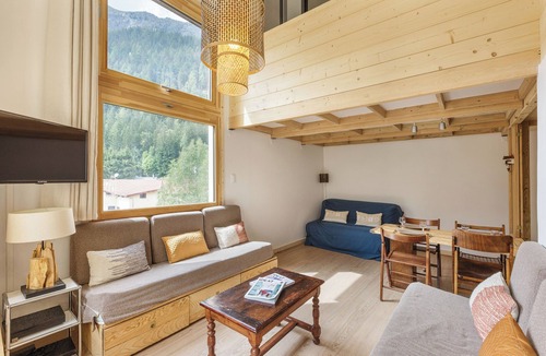 Argentiere Apartment | Grand Roc C205 280m from Slopes, View, Parking & WiFi, Argentière (Chamonix), France