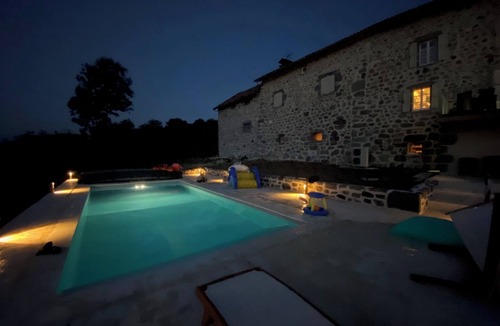Jussac House | LA BASTIDE EN AUVERGNE Cottage 4*with swimming pool, in the Cantal countryside