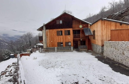 Ax-les-Thermes Ski Chalet | Large Chalet "Cœur des Pyrénées," Sleeps 25, with a spa and heated pool (30 degrees)