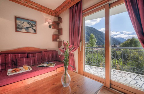 Argentiere Apartment | Le Cristal NB4 Mont-Blanc View, Pool, Private Sauna, Parking & Free WiFi, Argentière (Chamonix), France