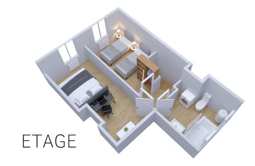 Thiers Apartment | Le Grand Pirou - Climatisé - Séjour confort