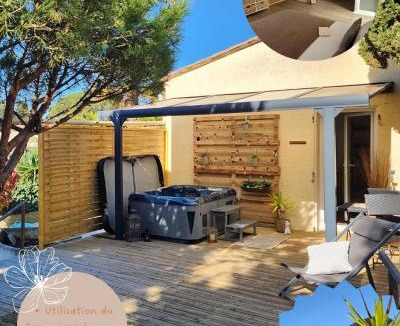 Malves-en-Minervois Bed & Breakfast | LeMasBlanc, détente au calme à 10min de Carcassonne, terrasse, jacuzzi et piscine privé, petit-déjeuner