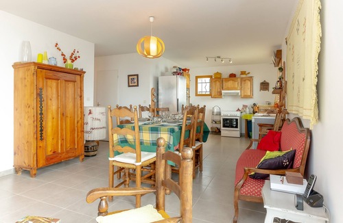 Saint-Jean-dʼArvey House | Maison de TAMO for 6 Guests with Mountain View, Private Garden, and Wi-Fi