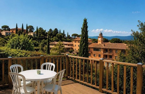 Rouret House | 🌿 Maisonnette 5 persons with terrace in the Village of Le Rouret and its swimming pools