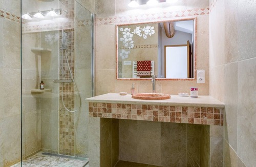 Orange Bed & Breakfast | "Marcel Pagnol" Room at La Bastide des Mereuilles with Private Terrace, Wi-Fi & AC