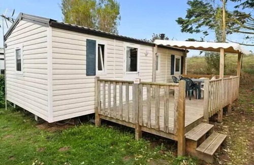 Saint-Amans-des-Cots House | Mobile Home | Comfort | 3 Bedrooms | 6 Guests | Raised Deck | A/C
