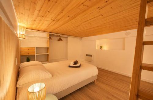 Saint - Aubin - Dupuy Apartment | " Nid Secret " Chambre insolite sous-sol - Wifi - Centre Ville