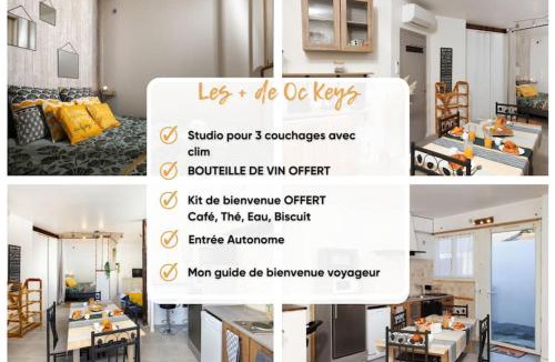 Villasavary Apartment | O villa* Studio avec clim et calme *Wifi*