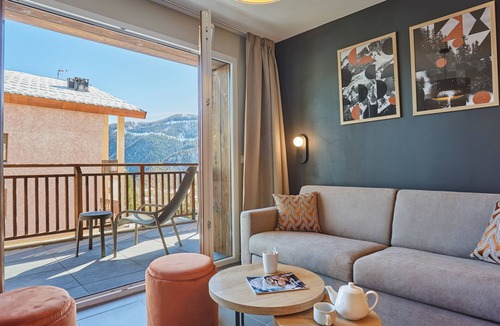 Saint-Etienne-de-Tinee Apartment | Odalys Collection Le Mont d'Auron by Interhome