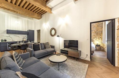 Terreaux - Bat d'argent Apartment | Opéra Orchestre | Séjour de luxe avec balnéo & A/C