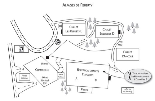 Reberty Apartment | Résidence Alpages De Reberty - Appartement rénové et lumineux· Proche des pistes · Balcon · Piscine MAE-1674