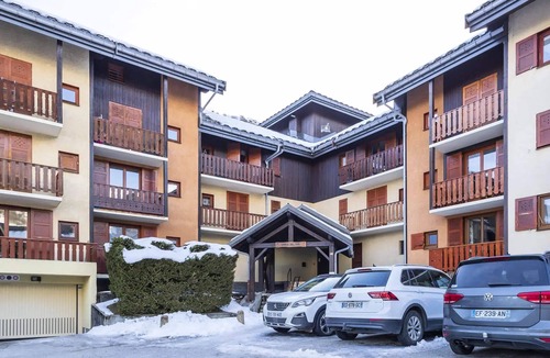 Valloire Apartment | Residence La Croix Du Sud - Studio cabin 4 persons 2* exposed East