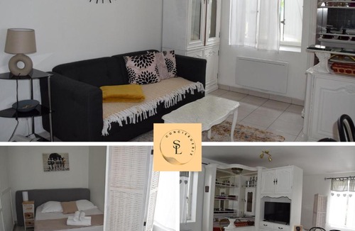 Miplaine Apartment | Studio évasion campagnarde avec jardin et parking, proche de Eurexpo et GroupamaStadium