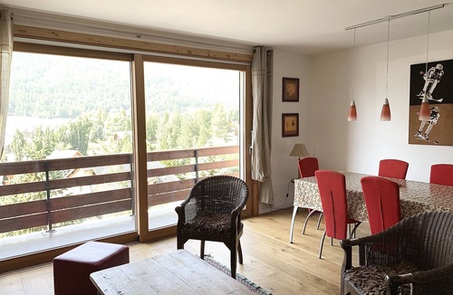 Monetier-les-Bains Apartment | Super été Comme Hiver : Grand Appartement vue sur les Pistes de Serre Chevalier