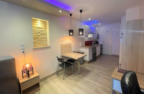 Montlucon Apartment | Superb furnished and equipped Studio in the heart of downtown in secure residence