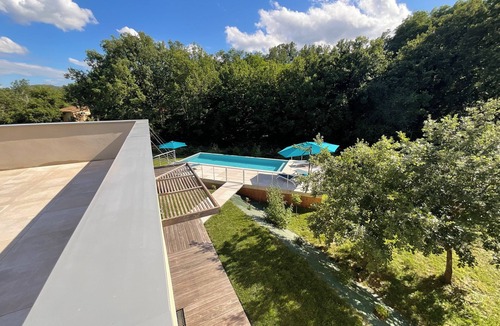 Saint Alban Auriolles Villa | Villa Contemporaine Avec Piscine . Le 210