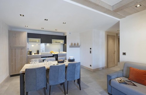 Le Grand-Bornand Apartment | Wifi, fitness, swimming pool, sauna, hammam, balcony, tv, ski locker, 60m², Le Grand Bornand