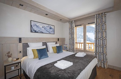 Le Grand-Bornand Apartment | Wifi, fitness, swimming pool, sauna, hammam, balcony, tv, ski locker, 60m², Le Grand Bornand