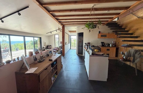 Soumont House | Wooden House for Rent: Quiet Location, Exceptional View