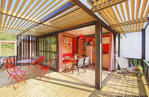 Darbres Ski Chalet | ZEcamping 3 étoiles pataugeoire club enfant chalet clim 5 pers
