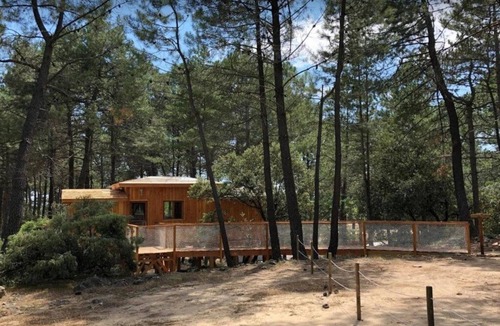 Bollene Cabin | ZEcamping 3 étoiles piscine chauffée toboggans cottage 28m2 4 pers