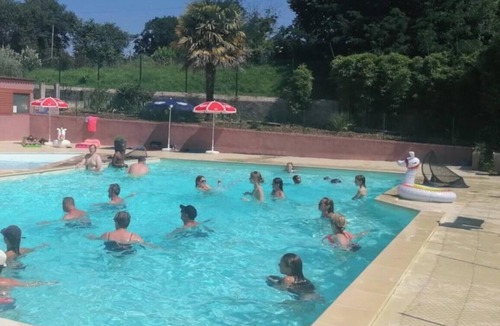 Saint-Gaultier House | ZEcamping 4* animé piscine sauna hammam tente BBQ 33m2 5 pers