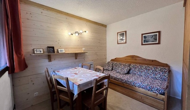 2nd floor, balcony, tv, ski locker, 24m², Val Cenis
