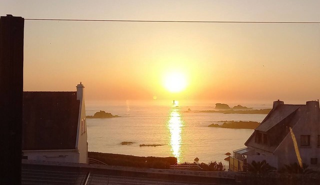 3-room apartment, 63 m², with a 20 m² balcony-terrace. A breathtaking view of the sea. in Porspoder