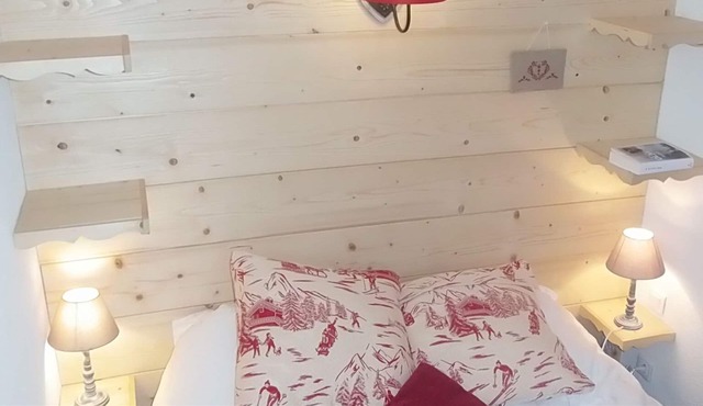 4-person apartment in the mountains.