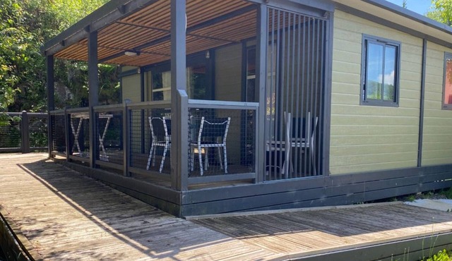 Accessible Chalet for 4 with Terrace in Vic-sur-Cère