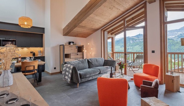 Apartment with mountain view - 6 guests