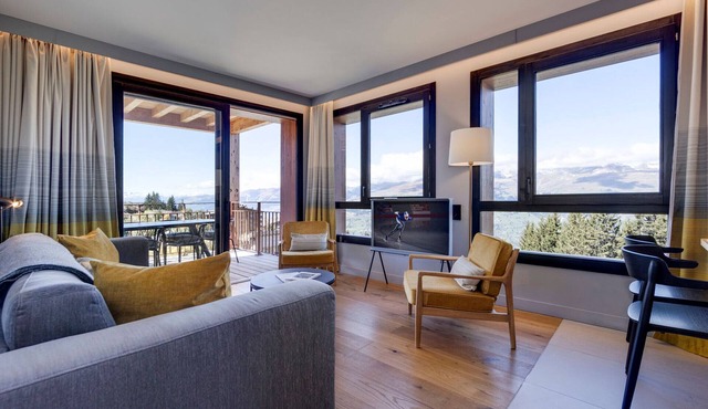 Apartment at pistes with spa and parking - Arc 1800