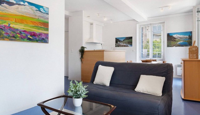 Apartment 'Hautacam' with Mountain View, Balcony and Wi-Fi