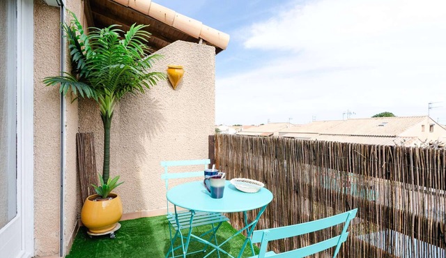 Apartment with AC, near the lagoon