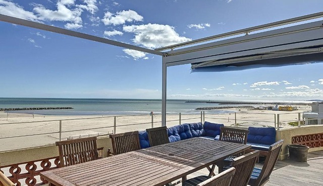 Appartement F4 Carnon avec terrasse, parking, climatisation, wifi, accès plage - FR-1-715-92