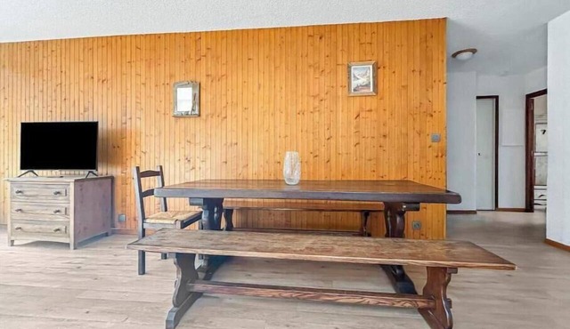 Appartement Vue Mont-Blanc 4 pers, 1 chambre, cuisine et salle de bain