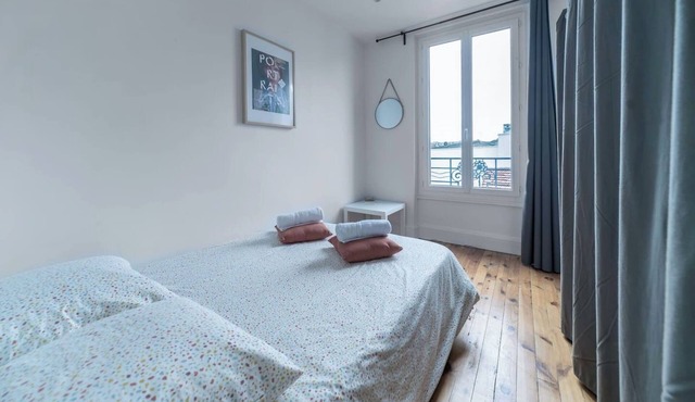 Appartement Lumineux en Centre Ville Avec Parking