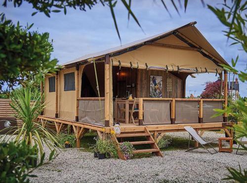 Cabane 34m² avec terrasse sur pilotis, 2 chambres, cuisine équipée - API-1-52-1497