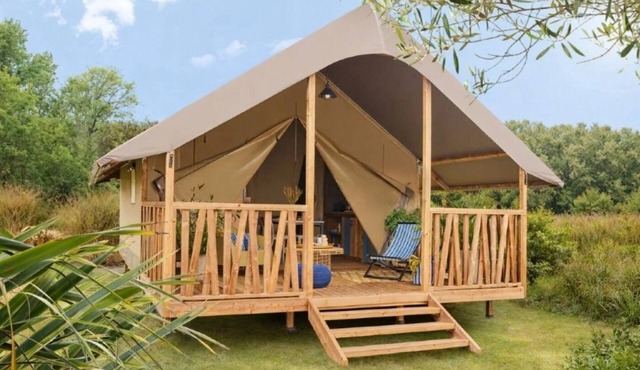 Cabane 4 étoiles - Piscine - ccbffdc in Saint-Sulpice-de-Royan