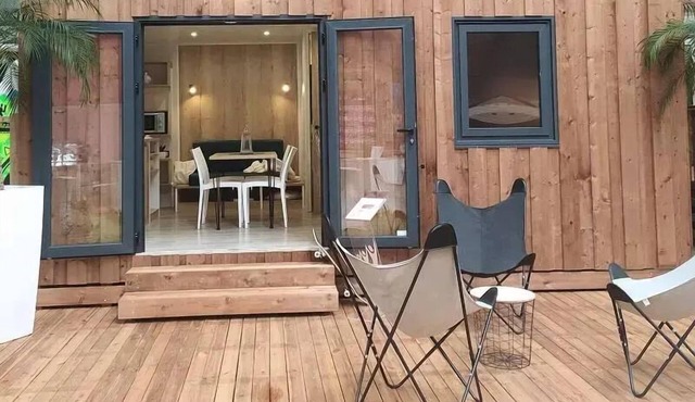 Cabane Glamping 22m² (2 bedrooms) - without bathroom 5 people