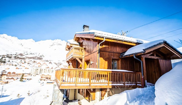 Chalet near the pistes in St. François Longchamp